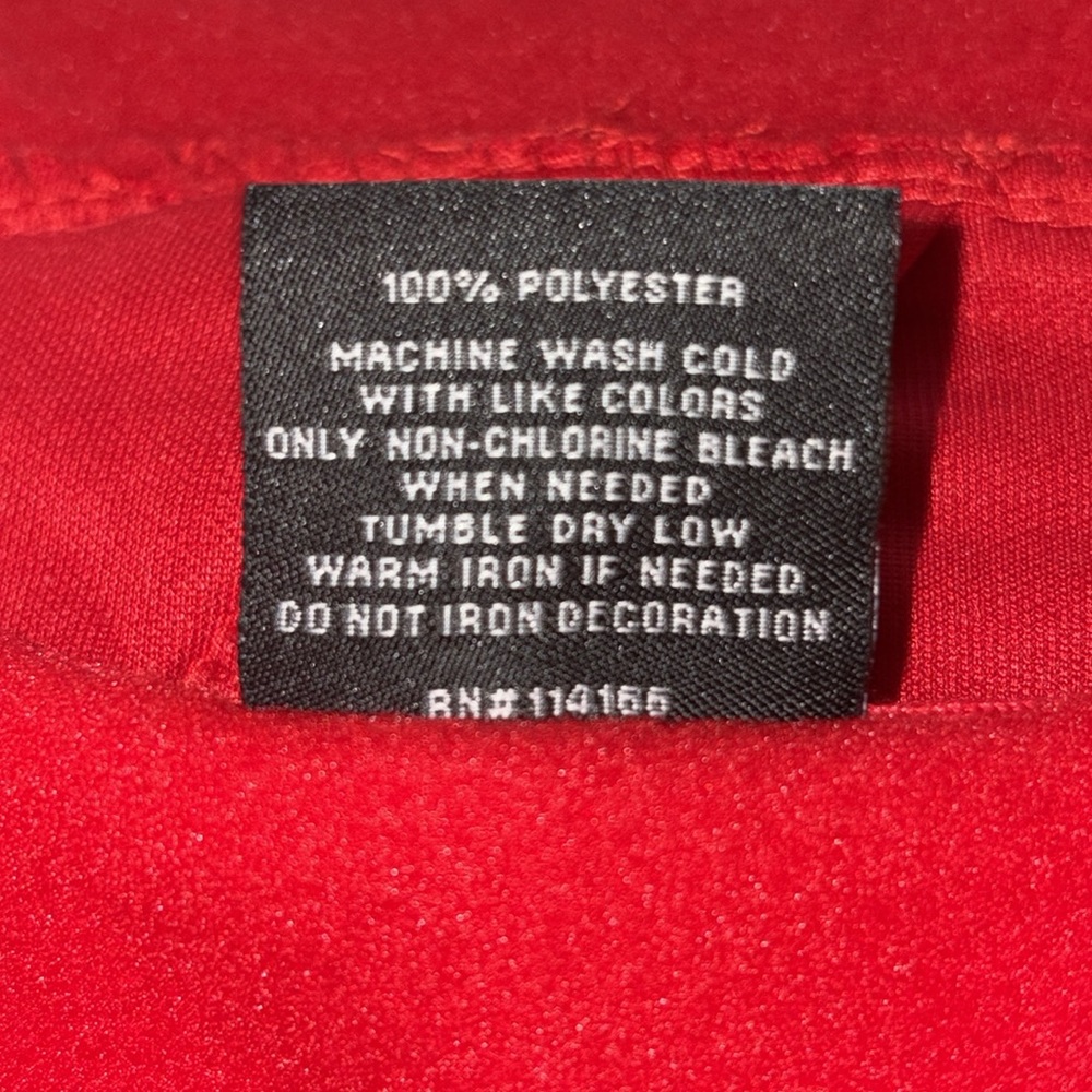 NWT mens sm Colosseum NC State Bold Red Sweatshirt- unisex womens med- Brandnew - Picture 10 of 12
